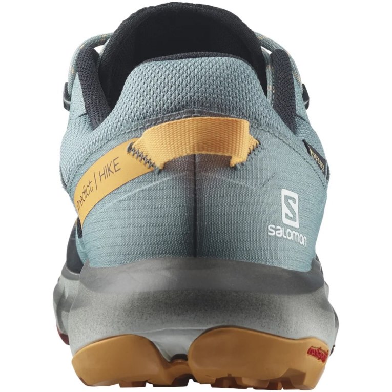 Turquoise / Black Salomon Predict Hike GTX Men's Hiking Shoes | PH 30654I